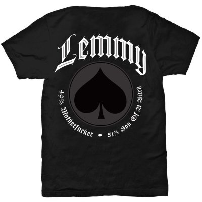 Lemmy Shirt pointing photo beidseitig bedruckt