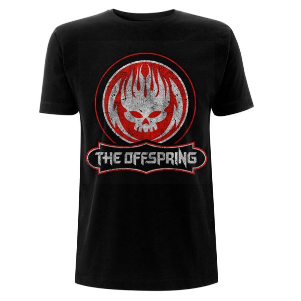 The Offspring Shirt S Distressed Skull