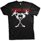 Pearl Jam Shirt Stickman beidseitig bedruckt