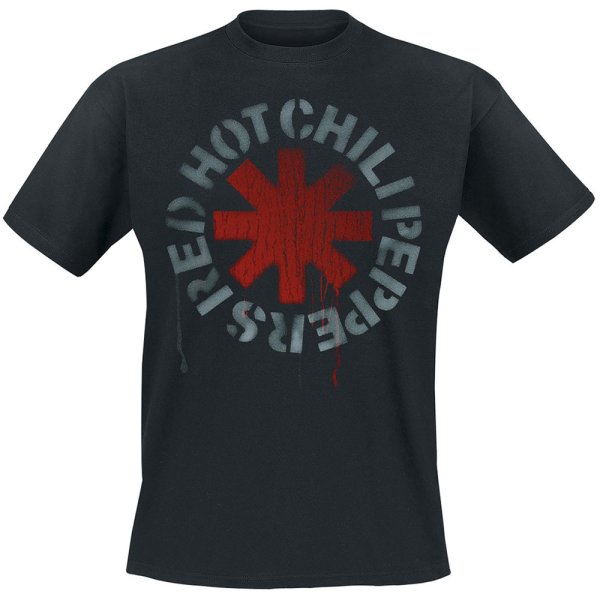 Red Hot Chili Peppers Shirt Stencil