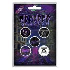 Creeper Button-Set "eternity in your arms" 5Stk.