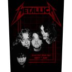 Metallica Backpatch &quot;bang that head&quot; schwarz rot