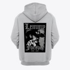 Lemmy Kilmister Backpatch "Forever" schwarz weiß