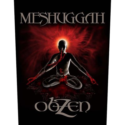 Meshuggah Backpatch &quot;Obzen&quot; schwarz rot