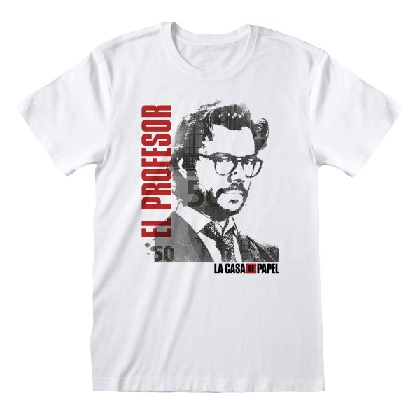 La Casa de Papel - El Profesor T-Shirt
