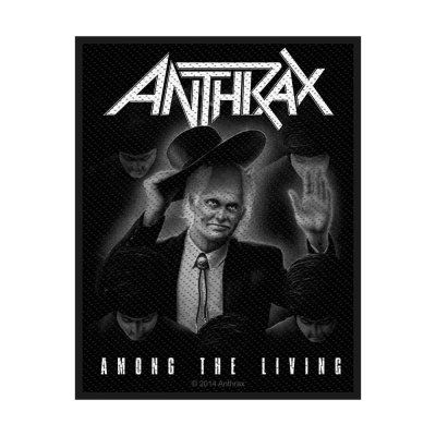 Anthrax Among The Living Standard Patch offiziell...
