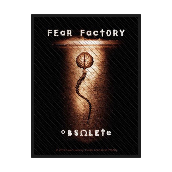 Fear Factory Obsolete Standard Patch offiziell lizensierte Ware