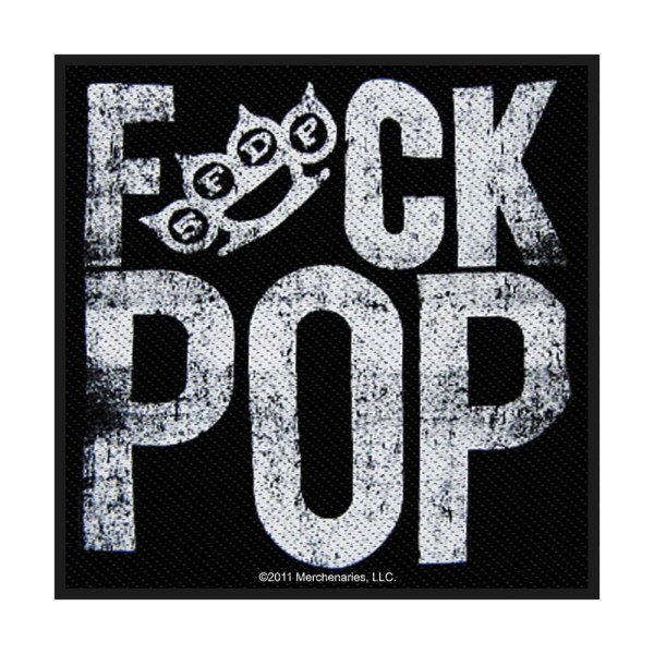 Five Finger Death Punch Fuck Pop Standard Patch offiziell lizensierte Ware