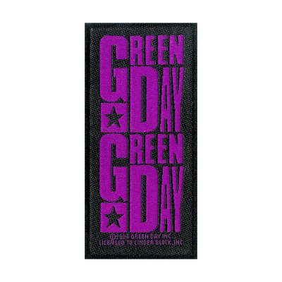 Green Day Purple Logo Standard Patch offiziell...