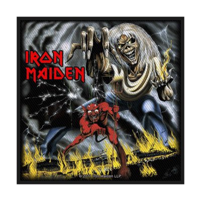 Iron Maiden Number Of The Beast Standard Patch offiziell...