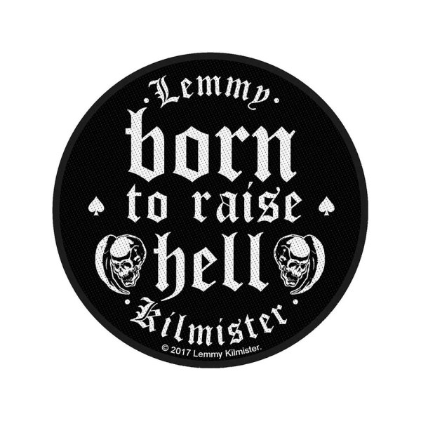 Lemmy Born To Raise Hell Standard Patch offiziell lizensierte Ware