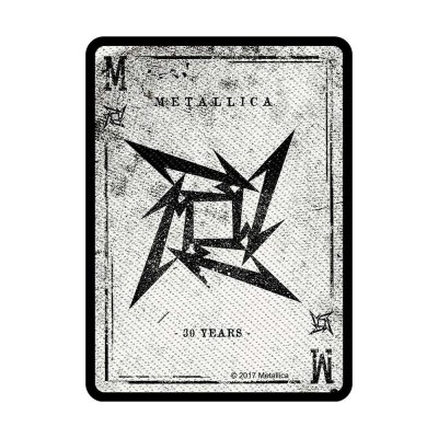 Metallica Dealer Standard Patch offiziell lizensierte Ware