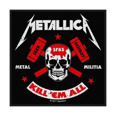 Metallica Metal Militia Standard Patch offiziell...