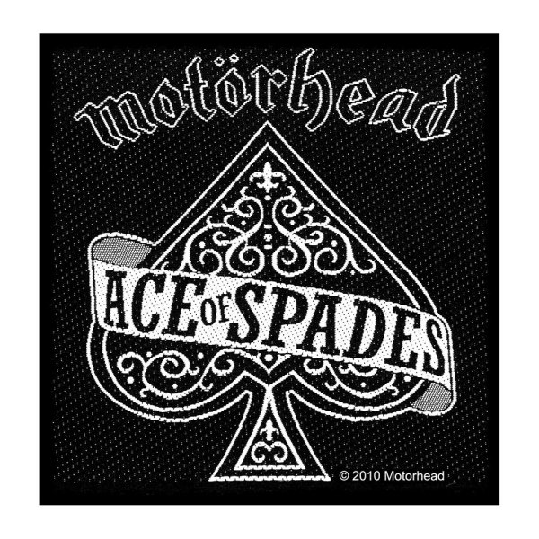 Motörhead Ace Of Spades Standard Patch offiziell lizensierte Ware