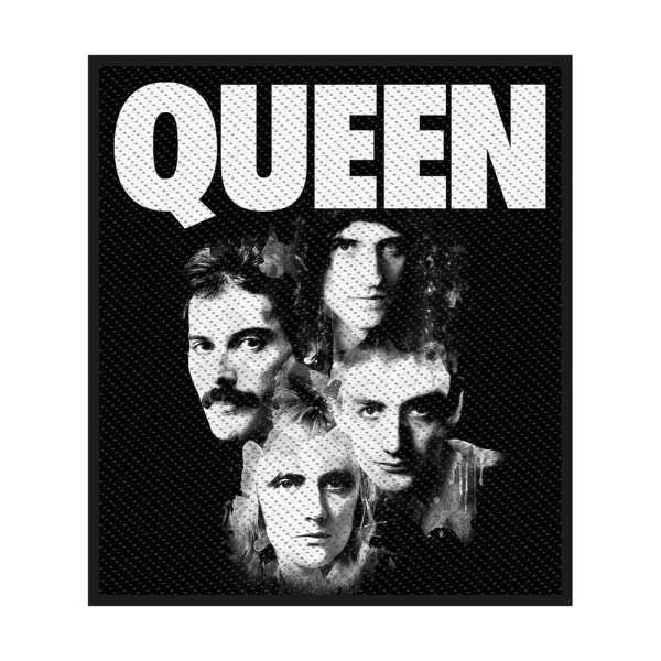 Queen Faces Standard Patch offiziell lizensierte Ware
