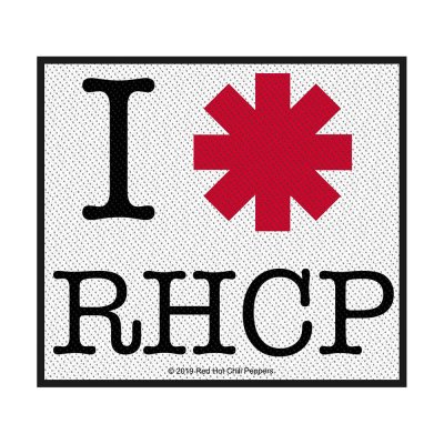 Red Hot Chili Peppers I Love RHCP Standard Patch...