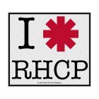 Red Hot Chili Peppers I Love RHCP Standard Patch offiziell lizensierte Ware
