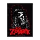 Rob Zombie Portrait Standard Patch offiziell lizensierte Ware