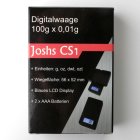 Joshs CS 1 Digitalwaage bis 100 gr und 0,01 gr genau