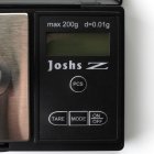 Joshs Z Feinwaage 200 g 0,01g 2 x AAA Baterien inklusiv +Eichgewichte