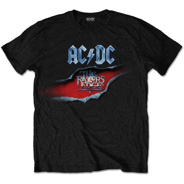 AC/DC Shirt The Razors Edge Schwarz