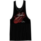 The Rolling Stones Top Tongue Logo Schwarz