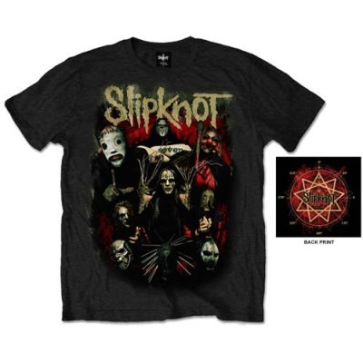Slipknot T-Shirt Come Play Dying XL Schwarz