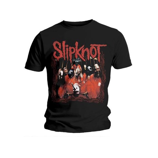 Slipknot T-Shirt Band Frame S Schwarz