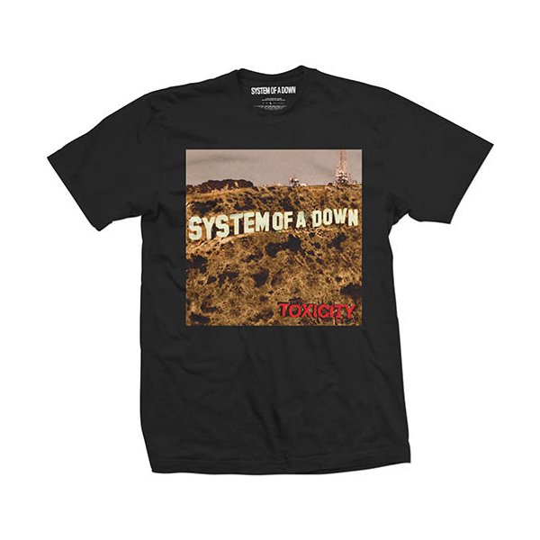 System of a Down T-Shirt Toxicity Schwarz