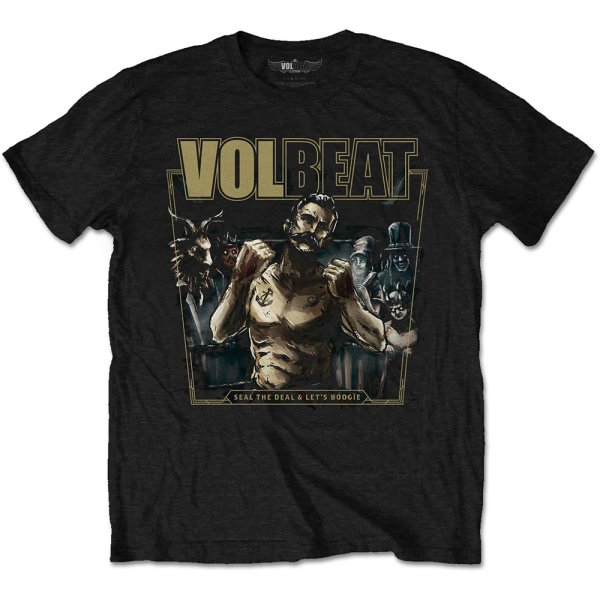 Volbeat T-Shirt Seal the Deal Schwarz