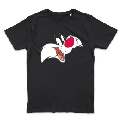 Looney Tunes Sylvester Gesicht T-Shirt
