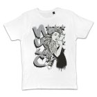 Metal Tatto NYC Pin Up T-Shirt S Weiss
