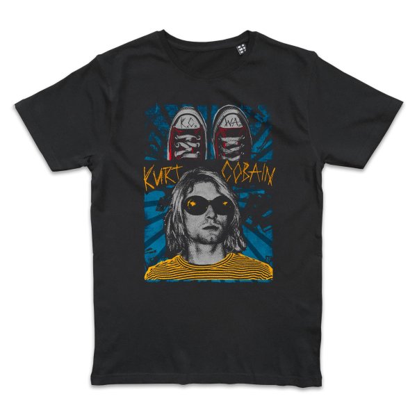 Kurt Cobain Sneaker T-Shirt XXL