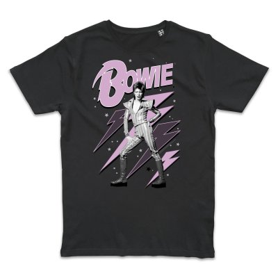 David Bowie Pink Bolts T-Shirt