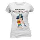 Wonder Woman Top Perfection Weiss
