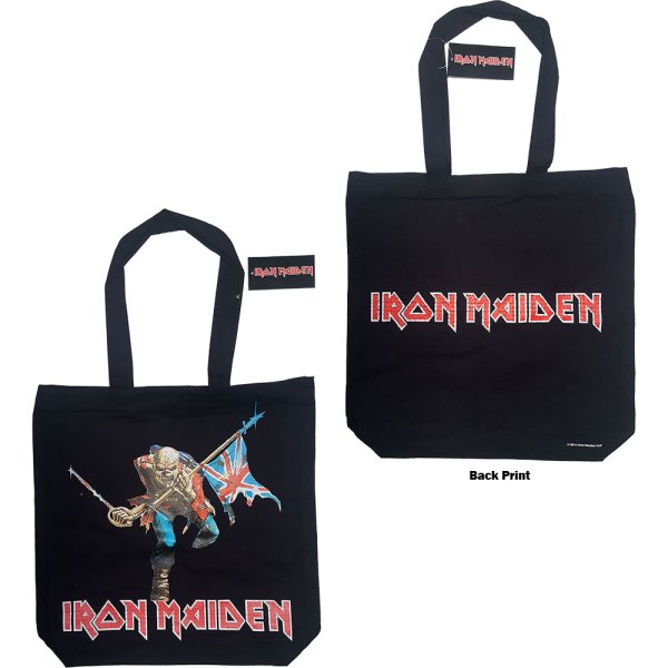 Iron Maiden Trooper Einkaufstasche mit Reißverschluss