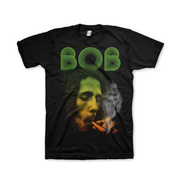 Bob Marley T-Shirt Smoking da Erb