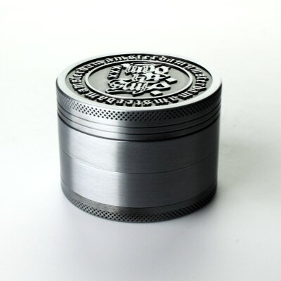Grinder Antic Black 4tlg 60mm Sieb & Schaber Metall