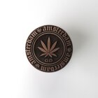 Grinder Cooper 40mm 4-teilig mit Sieb & Schaber Metall-Kräutermühle