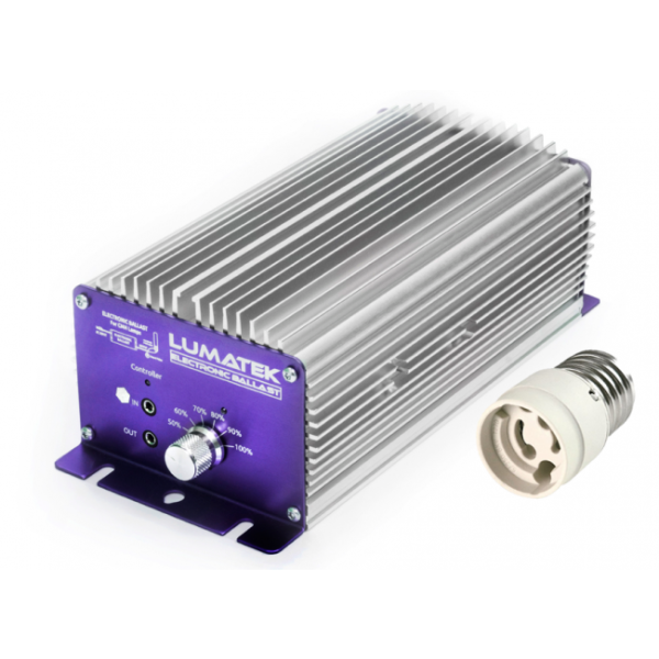 Lumatek Vorschaltgerät 315W dimmbar + E40 Adapter für Grow