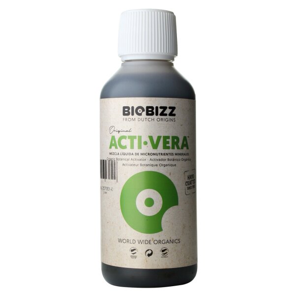 BioBizz Acti-Vera 250ml Pflanzenaktivator, Vitalkraft für Erde & Coco