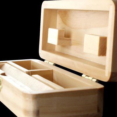 ROLL MASTER Box klein aus Holz