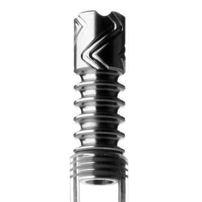 VAPOLICX Handvaporizer transparent m. DynaVap Spitze, ohne Kugeln