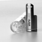 VAPOLICX Handvaporizer transparent m. DynaVap Spitze, ohne Kugeln
