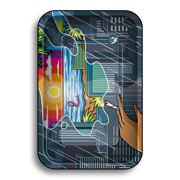 Clipper Rolling Tray 420 World Tablett 28x18,5cm
