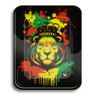 Rasta Stencil Rolling Tray 34x28cm für Kräuter