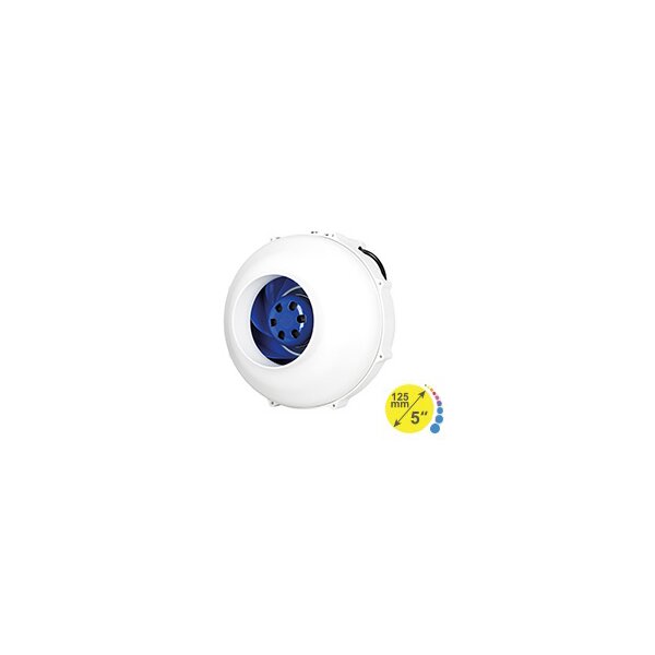 Ufo Lüfter 125 EC, 125mm, 680m³/h, starker Ventilator für Indoor-Grow