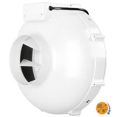 Ufo Lüfter 150 2-Speed, 150mm, 390/760m³/h, Growraum Belüftung