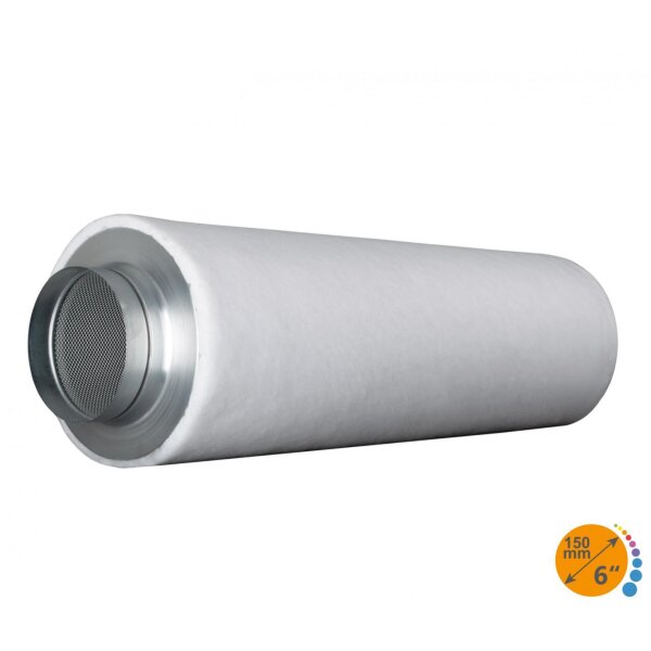 Prima Klima Aktivkohlefilter 150mm, 1080m³/h – Geruchsfilter Grow