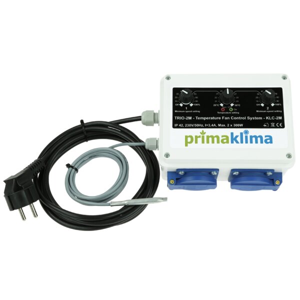 PK Temperatur Controller für Grow Lüfter Klima Ventilator Regelung